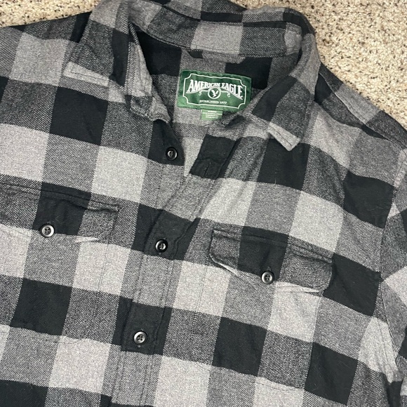 America Eagle Men’s flannel size Medium - Picture 1 of 2